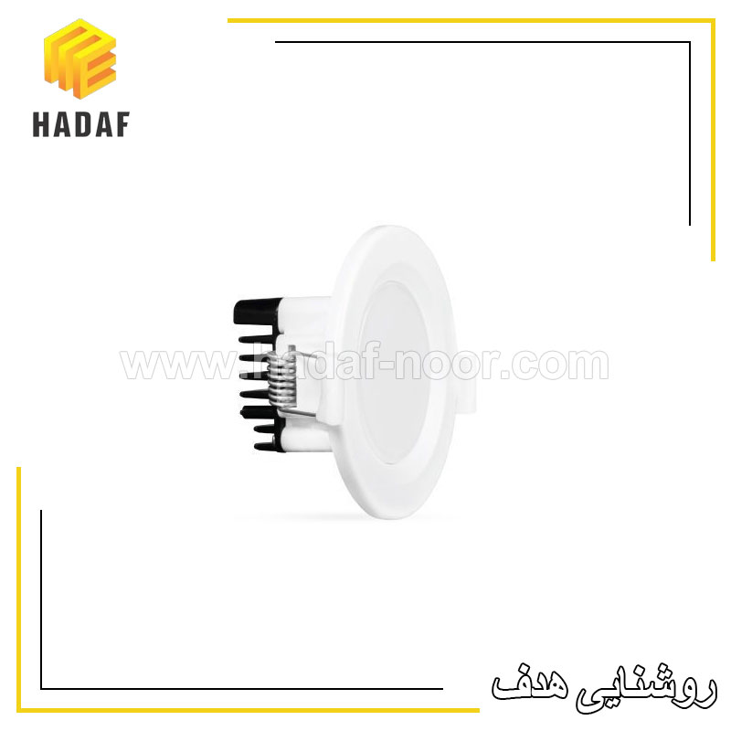 alton-deniz-de61-hadaf-noor-02 پنل سقفی گرد توکار 6 وات آلتون رای طرح دنیز AL-DE07