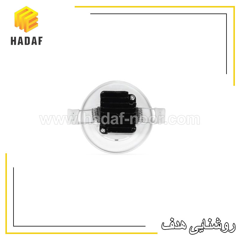 alton-deniz-de71-hadaf-noor-02 چراغ سقفی گرد دنیز 3 وات باراد DB12