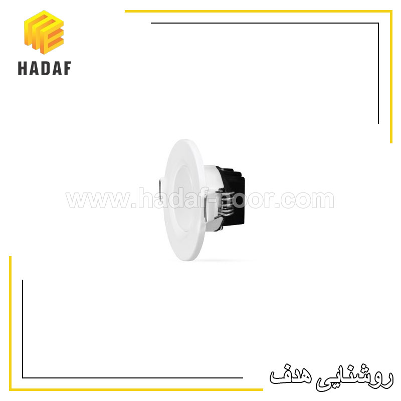 alton-deniz-de71-hadaf-noor-03 چراغ سقفی گرد دنیز 3 وات باراد DB12